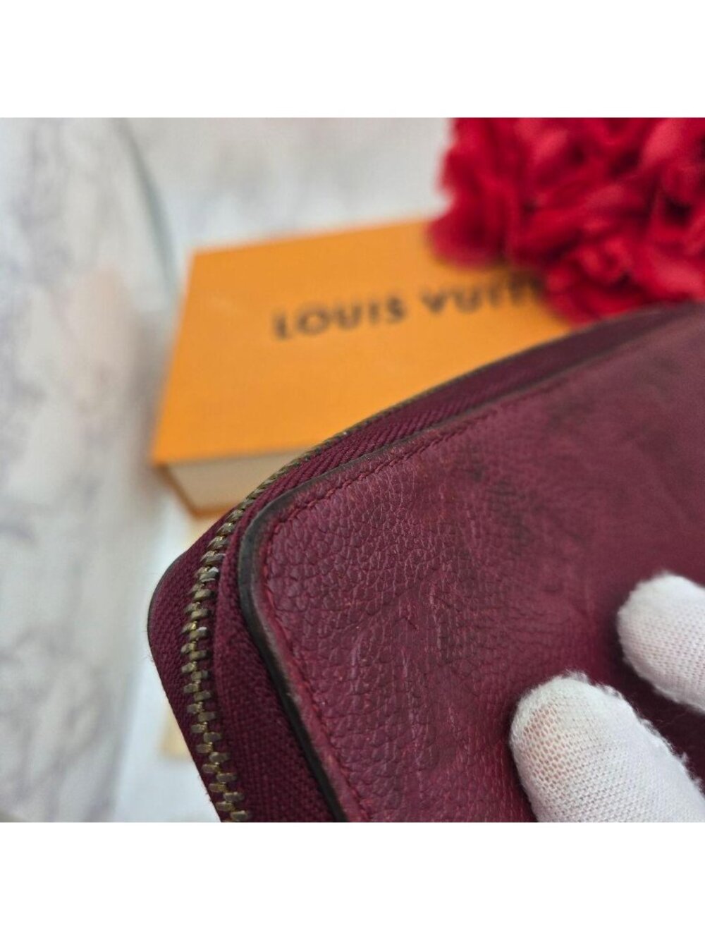 Louis Vuitton Monogram Empreinte Zippy Wallet - Picture 7 of 15